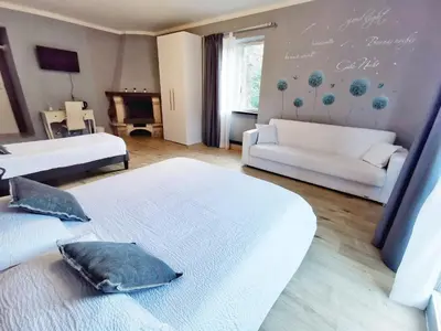 Letto o letti in una camera di Le Giare B&B