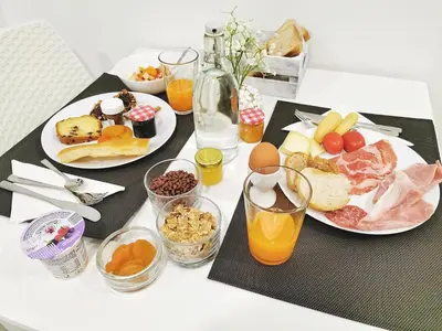 Cibo presso il bed & breakfast o nelle vicinanze