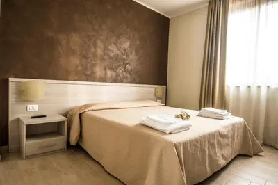 Letto o letti in una camera di Affittacamere Dell'Autista