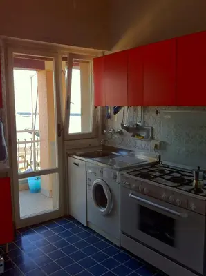 Cucina o angolo cottura di Sea front attic