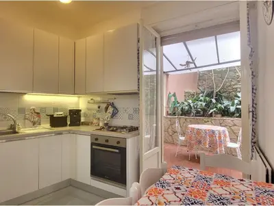 Cucina o angolo cottura di Terrace Apartment Monterosso