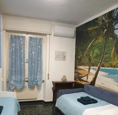 Letto o letti in una camera di Terrace Apartment Monterosso