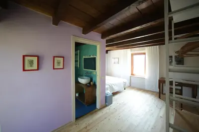 Letto o letti in una camera di Poggiolo Val Borbera