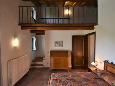 Letto o letti in una camera di Apartment La Corte Bricca - Trilo B by Interhome