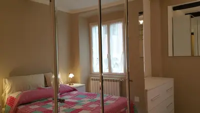 Letto o letti in una camera di La Merlettaia