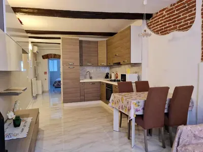 Cucina o angolo cottura di La Merlettaia
