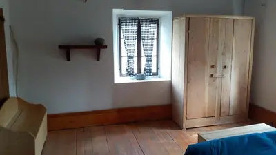 Letto o letti in una camera di Casa in sasso - Pietra di Bismantova