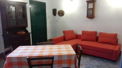 Area soggiorno di Cà di Gatti Apartment