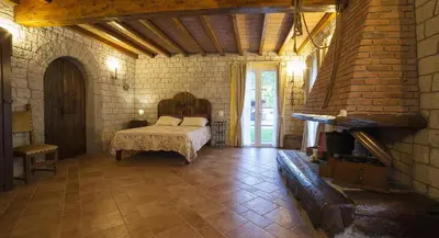 Letto o letti in una camera di Cà di Gatti Guesthouse