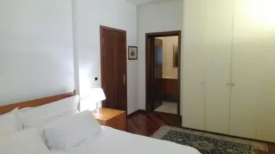 Letto o letti in una camera di Villa le Noci