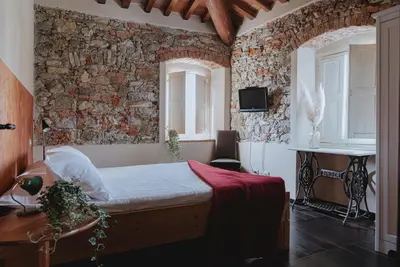 Letto o letti in una camera di Un Angelo Alla Mia Tavola