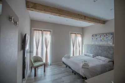 Letto o letti in una camera di Lanterna Room&Breakfast