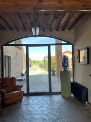 Area soggiorno di B&B Il Conte Giacomo