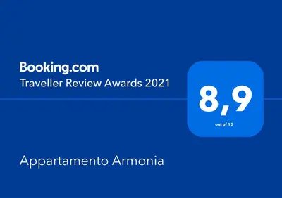Certificato, attestato, insegna o altro documento esposto da Appartamento Armonia