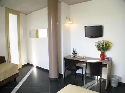 TV o dispositivi per l'intrattenimento presso 6 Porte Guesthouse
