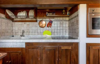 Cucina o angolo cottura di Casa Di Ettore