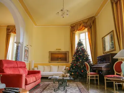 Area soggiorno di Hotel Delle Rose
