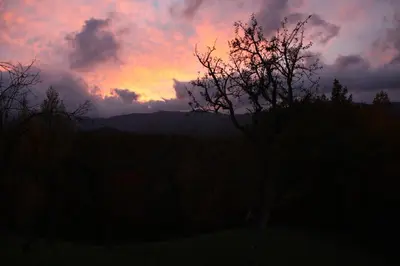 Paesaggio naturale nelle vicinanze dell'agriturismo