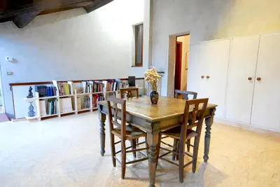Area soggiorno di Casa del Pittore
