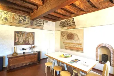 Area soggiorno di Casa del Pittore