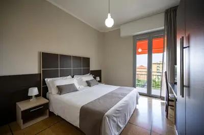 Letto o letti in una camera di Hotel Mediterraneo