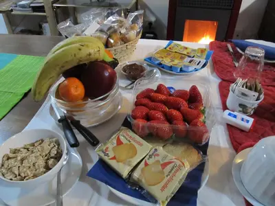 Cibo presso il bed & breakfast o nelle vicinanze
