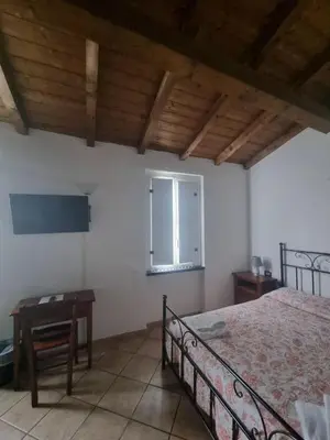 Letto o letti in una camera di Hotel Paese Corvara