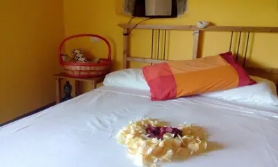 Letto o letti in una camera di Farmhouse B&B Castagnola 64