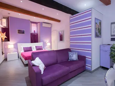 Area soggiorno di I Coralli rooms & apartments