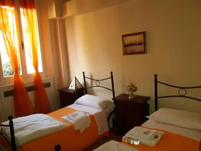 Letto o letti in una camera di Da Selly
