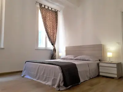 Letto o letti in una camera di La Campanella