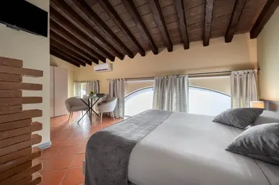 Letto o letti in una camera di Dmora Retreat