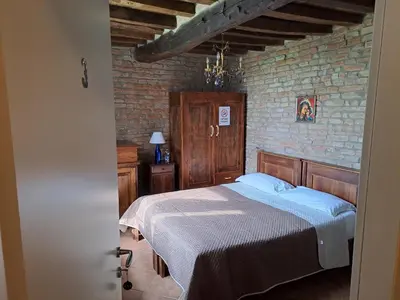 Letto o letti in una camera di B&B All'Aeroporto