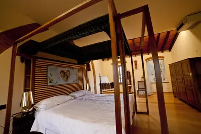 Letto o letti in una camera di Agriturismo Cascina Farisengo