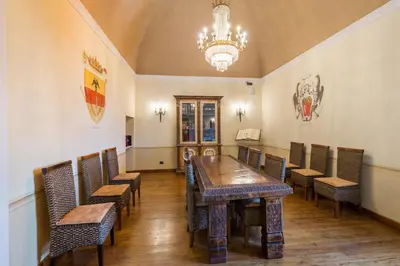 Area soggiorno di Castello di Pontebosio Luxury Resort