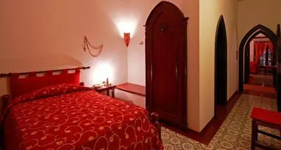 Letto o letti in una camera di Hotel Arnaldo Aquila D’oro