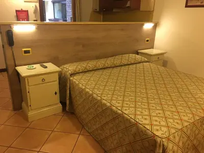 Letto o letti in una camera di Luna Residence Hotel