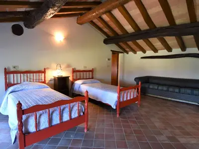 Letto o letti in una camera di Holiday Home La Corte Bricca - Casa Padronale by Interhome