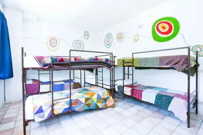 Letto o letti in una camera di Ostello Valtrebbia