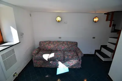 Area soggiorno di Lobster Cottage apartment