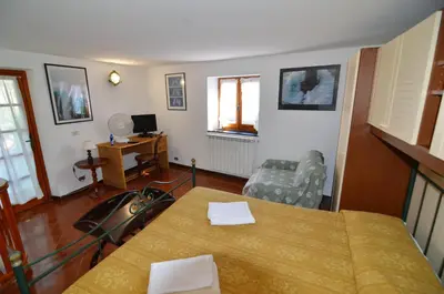TV o dispositivi per l'intrattenimento presso Lobster Cottage apartment