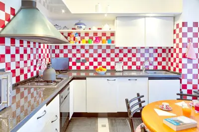 Cucina o angolo cottura di Villa HELVEZIA