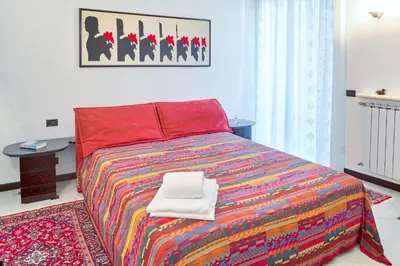 Letto o letti in una camera di Villa HELVEZIA