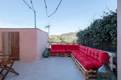 Area soggiorno di Casa Sterinella