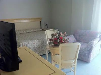 TV o dispositivi per l'intrattenimento presso Hotel Lido