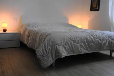 Letto o letti in una camera di Moralma