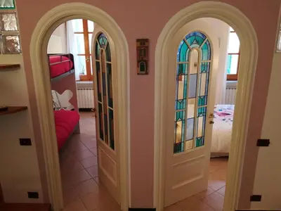 Letto o letti in una camera di Casa Del Carugio