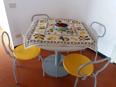Area soggiorno di Casa Cinzia Bonassola Cinque Terre