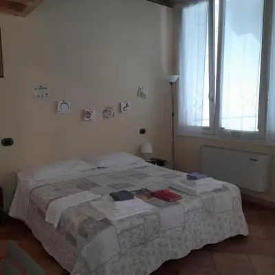 Letto o letti in una camera di B&B Casa Pascolone