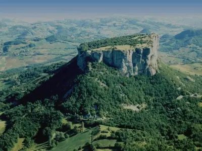 Paesaggio naturale nelle vicinanze del bed & breakfast